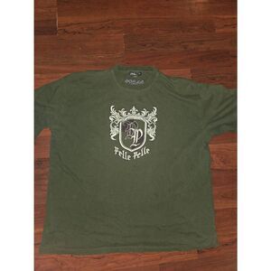 Pelle Pelle Embroidered Green Shirt